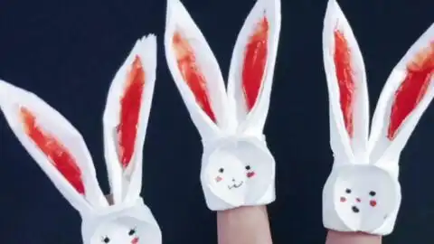 儿童手工创意皮卡丘折纸手套
