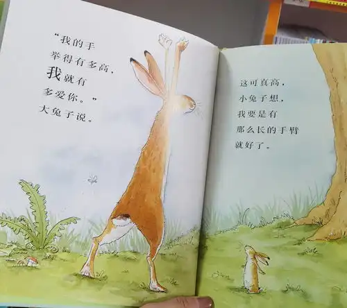 绘本推荐超有爱的亲子绘本猜猜我有多爱你
