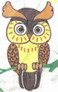 简笔画如何画一只可爱的猫头鹰
