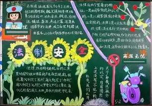 安全法制教育手抄报资料
