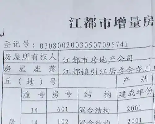 住了十五年的房子,没有房产证
