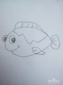 如何简笔画一只有立体感的热带小鱼
