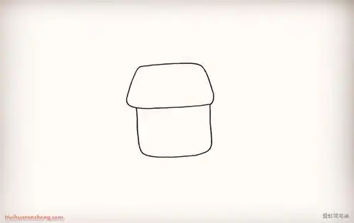 小房子简笔画

