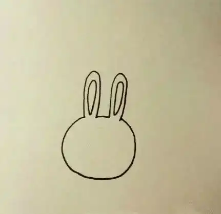 每日一画中秋节玉兔来卖萌啦兔兔这么可爱你怎么不会画
