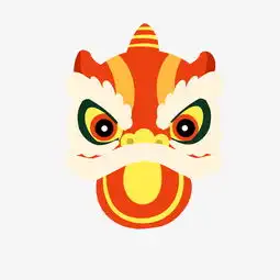 红色可爱的小狮子图片素材其他格式下载动漫人物大全

