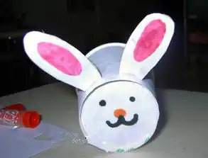 幼儿园手工制作小兔子
