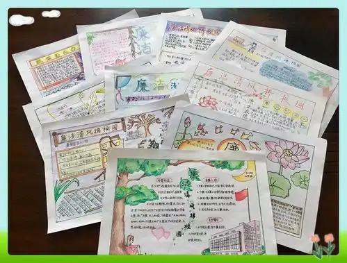 龙泉西里小学开展了廉洁清风拂校园手抄报评比大赛活动
