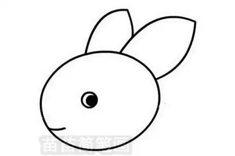小兔子简笔画怎么画简单又漂亮四

