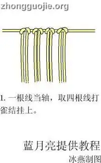 可爱的小老鼠编法教程
