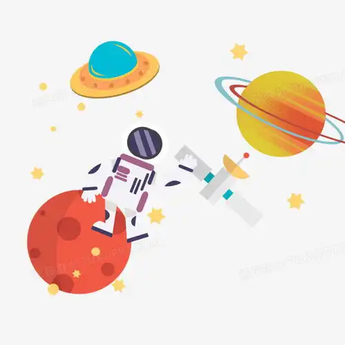 卡通创意星空星球元素宇航员太空元素png图片素材免费下载星空png30003000像素熊猫办公
