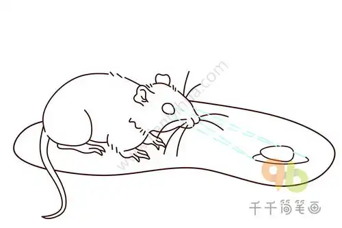 成语大全鼠目寸光简笔画
