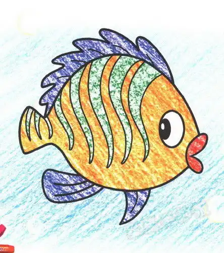 小鱼简笔画
