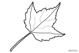 4种秋天枫叶的画法
