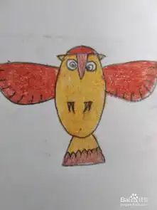 适合宝宝的简笔画亲子手工简单的猫头鹰画法
