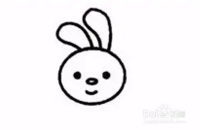 小兔子简笔画画法
