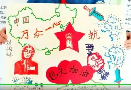 校园动态巧手展智慧线上同抗疫青山区北重四小手工制作大赛
