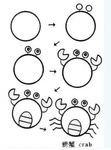 幼儿园简笔画教程大全100种,果断为孩子收藏
