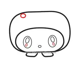可爱的戴帽子小兔子简笔画教程
