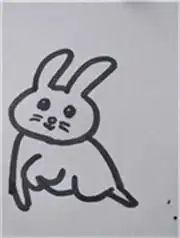 小兔子的简笔画怎么画
