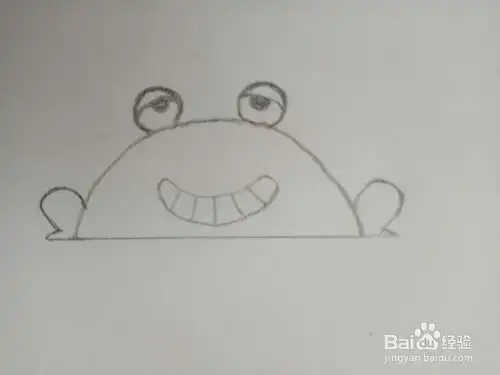教你几个简笔画超萌的半圆小动物

