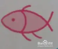 简笔画之小鱼小朋友一起学习
