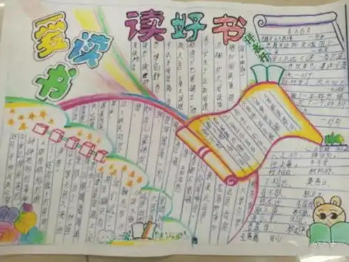 库尔勒市第六小学开展远离有害出版物多读书读好书手抄报评比活动
