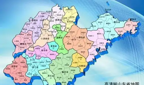 山东省一个区,人口超100万,因为一座山而得名
