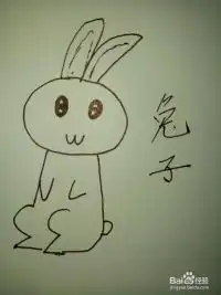 画小兔子的简笔画
