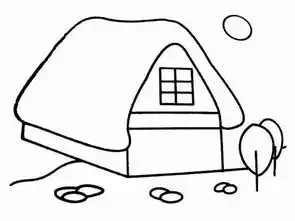 掌握这些房子和风景的画法,小孩的创作丰富多了
