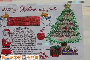 圣诞节手抄报圣诞老人溯源
