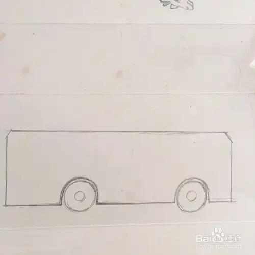 公交车的简笔画怎么画
