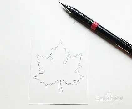 纸枫叶diy教程
