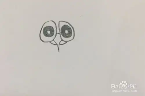 教你怎么画猫头鹰的简笔画
