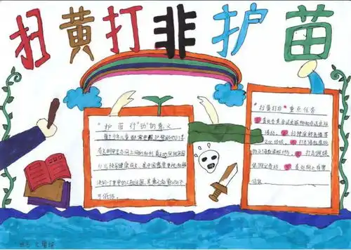 当当当当全民阅读暨扫黄打非护苗行动手抄报活动网络投票活动结果出炉啦
