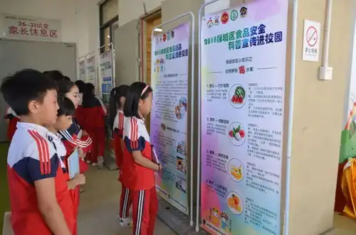 2018食品安全科普宣传进校园第十六站佛山市禅城区协同学校
