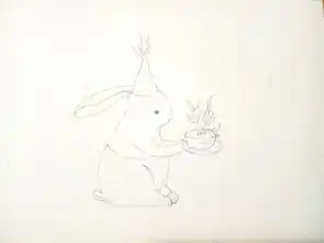 水彩插画小兔子,详细教程
