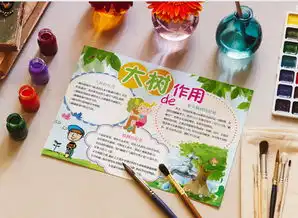 少儿植树节主题小报手抄报word模板下载docx格式熊猫办公
