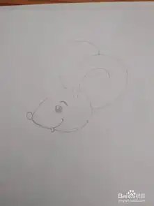 多妈简笔画小动物贪吃的小老鼠
