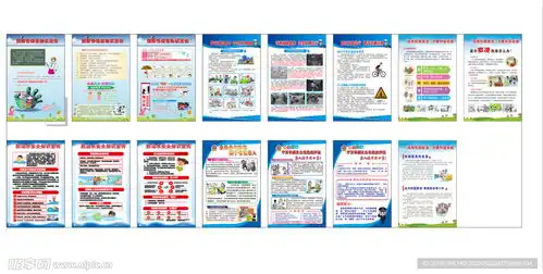 校园安全宣传展板设计图
