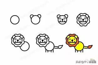 幼儿园动物范画,孩子临摹必备
