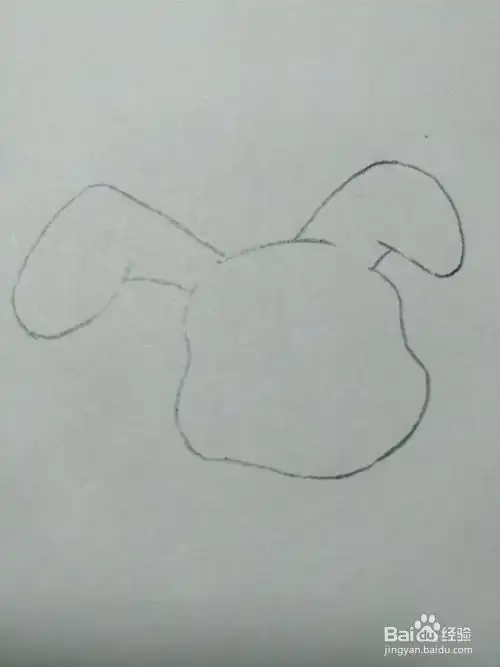 怎么画简笔画小兔子

