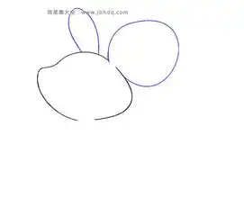 教你画可爱的小老鼠
