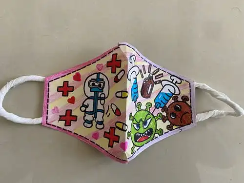 学院举办防疫用品设计大赛作品展
