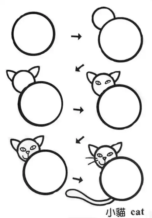 100副简笔画,快来一起学习吧学完赶紧教孩子
