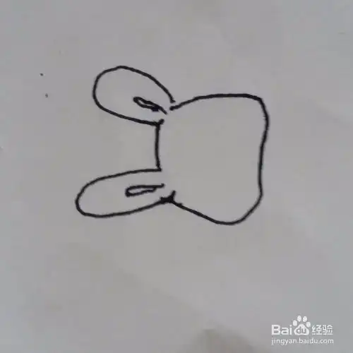 q版儿童简笔画小兔子
