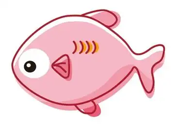小鱼的简笔画怎么上色
