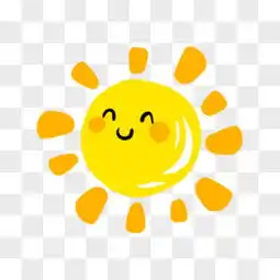 卡通太阳图片素材免费卡通太阳png设计图片大全图精灵

